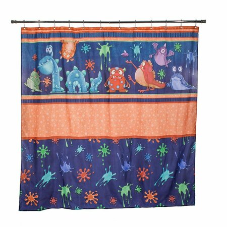 BORDERS UNLIMITED Monster Splat - Splats Shower Curtain 70016